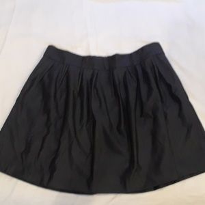 Faux leather skirt